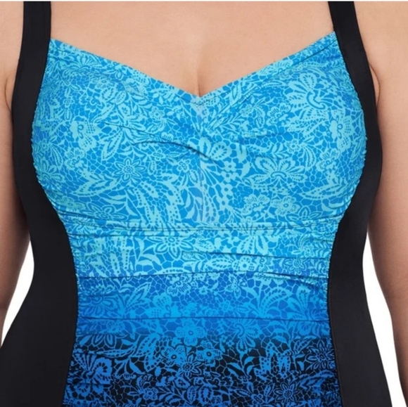 NWT Miradonna by Miraclesuit Women's Swimsuit - Picture 5 of 8
